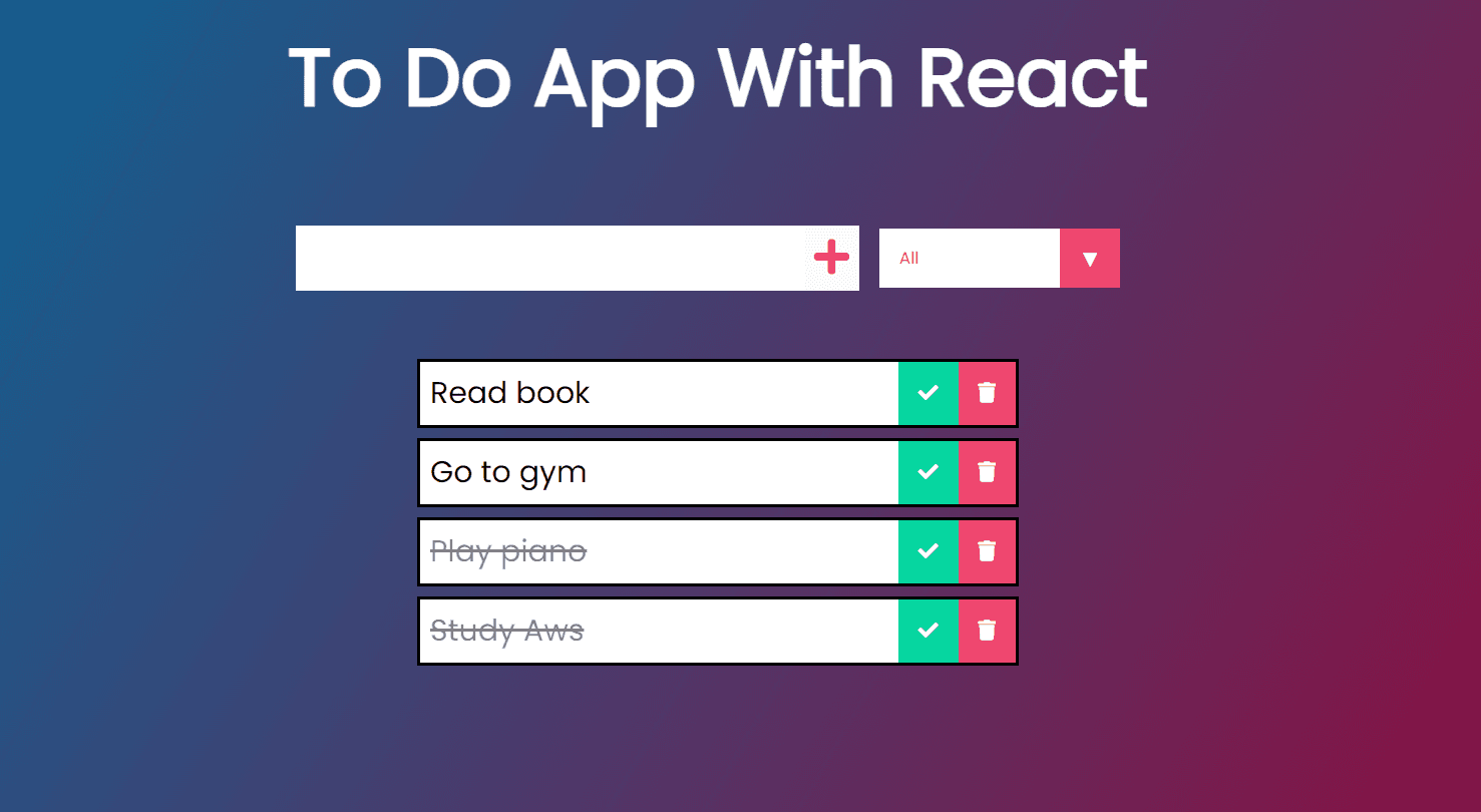 To Do App